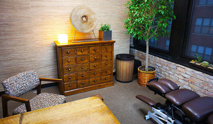 Photo of Progressive Chiropractic Wellness Center's treatment room