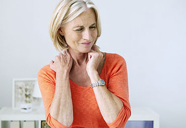 Patient experiencing neck and shoulder pain following an auto accident